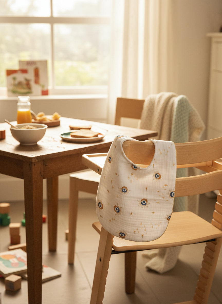 Le bavoir Nazar : douceur protectrice